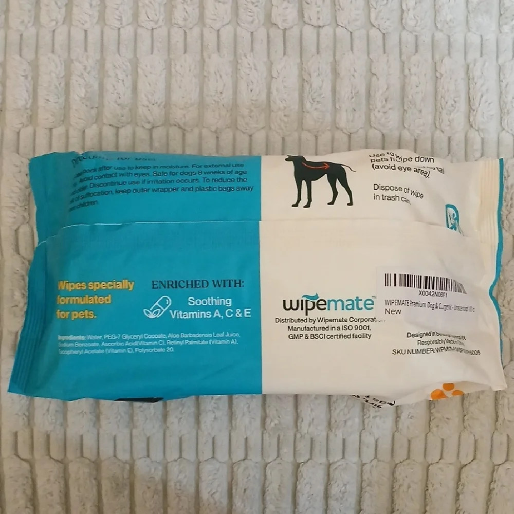 Pet Wipes - For Dogs Or Cats